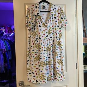 Harry Potter CakeWorthy Every Flavour Bean Button Up Dress